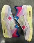 OFF WHITE AIR JORDAN 4 GUAVA - SIZE 11.5 (WORN) - SUPER CLEAN