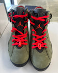 DS AIR JORDAN 6 TRAVIS SCOTT OLIVE - SIZE 13 (NO BOX)