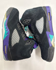 AIR JORDAN 5 BLACK GRAPE 2013 - SIZE 10.5 (WORN)