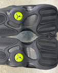 AIR JORDAN 13 RETRO BLACK CAT - SIZE 9 (WORN)