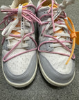 OFF WHITE DUNK LOW LOT 9 (WORN)