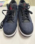 AIR JORDAN 3 LEVIS INDIGO - SIZE 9.5 (WORN)