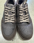 AIR JORDAN 1 LOW TRAVIS SCOTT VELVET BROWN - SIZE 14 (WORN) - SUPER CLEAN