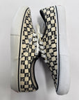 VANS SUPREME BLACK CHECKER LOGO - SIZE 9 (WORN)