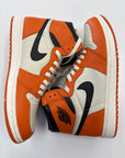 AIR JORDAN 1 HIGH REVERSED SHATTERED - SIZE 10.5 (WORN) - SUPER CLEAN