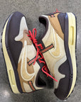 NIKE AIR MAX 1 BAROQUE BROWN - SIZE 11 (WORN)