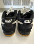 DUNK LOW PRO SB BLACK WHITE GUM - SIZE 10 (WORN)