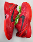 KOBE 6 PROTRO REVERSE GRINCH - SIZE 13 (WORN) - SUPER CLEAN