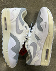 AIR MAX 1 PATTA WAVES WHITE - SIZE 9.5 (WORN) - SUPER CLEAN