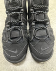 AIR MORE UPTEMPO BLACK - SIZE 8.5 (WORN)