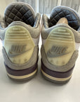 WMNS AIR JORDAN 3 A MA MANIERE WHITE - SIZE W9.5 M8 (WORN)