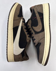 AIR JORDAN 1 LOW TRAVIS SCOTT MOCHA - SIZE 12 (WORN)