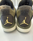 AIR JORDAN 4 CRAFT MEDIUM OLIVE - SIZE 9.5 (WORN)