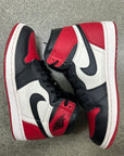 AIR JORDAN 1 BRED TOE - SIZE 9 (WORN)