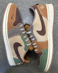 AIR JORDAN 1 LOW OG ZION VOODOO - SIZE 10.5 (WORN) (SUPER CLEAN)