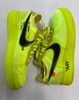OFF WHITE AIR FORCE 1 LOW VOLT - SIZE 10 (WORN)