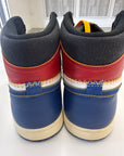 AIR JORDAN 1 HIGH UNION STORM BLUE - SIZE 11.5 (WORN) - SUPER CLEAN