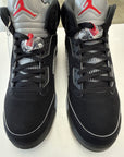AIR JORDAN 5 OG BLACK METALLIC REIMAGINED - SIZE 13 (WORN) - SUPER CLEAN