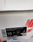 AIR JORDAN 1 LOW TROPHY ROOM - SIZE 10 (WORN)