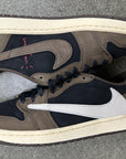 AIR JORDAN 1 LOW TRAVIS SCOTT MOCHA - SIZE 11 (WORN)