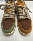 AIR JORDAN 1 LOW OG ZION WILLIAMSON VOODOO - SIZE 8 (WORN)