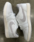 AIR JORDAN 1 LOW 85 NEUTRAL GREY - SIZE 8.5 (WORN)