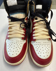 AIR JORDAN 1 HIGH UNION CHICAGO SHADOW - SIZE 7.5 (WORN)