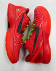 KOBE 6 PROTRO REVERSE GRINCH - SIZE 9 (WORN) - SUPER CLEAN