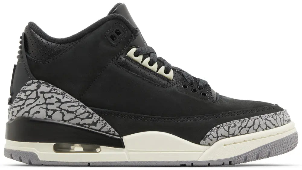 靴 JORDAN BRAND AIR JORDAN 3 RETRO BLACK Jordan Women's Air Jordan 3 Retro 