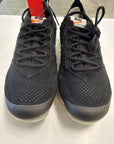 OFF WHITE AIR VAPORMAX BLACK 2018 - SIZE 9.5 (WORN)