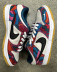 SB DUNK LOW PRO PARRA ABSTRACT ART - SIZE 7.5 (WORN)