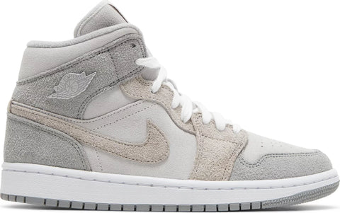 WMNS Air Jordan 1 Mid "PARTICLE GREY"