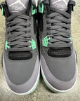 AIR JORDAN 4 GREEN GLOW - SIZE 9.5 (WORN)
