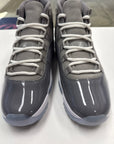 AIR JORDAN 11 COOL GREY 2021 - SIZE 10 (WORN) - SUPER CLEAN