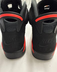 AIR JORDAN 6 BLACK INFRARED 2019 - SIZE 10.5 (WORN)