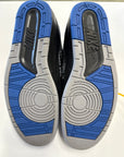 OFF WHITE AIR JORDAN 2 LOW VARSITY ROYAL - SIZE 9.5 (WORN)