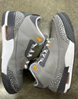 AIR JORDAN 3 COOL GREY - SIZE 12 (WORN)