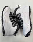 AIR JORDAN 10 OG STEEL 2025 - SIZE 8.5 (WORN)