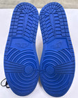 AIR JORDAN 1 HIGH UNION FRAGMENT X UNION VARSITY RED SPORT ROYAL - SIZE 11.5 (WORN)