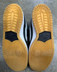 SB DUNK LOW BLACK GUM - SIZE 10 (WORN)