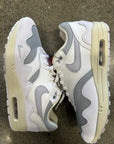 AIR MAX 1 PATTA WAVES WHITE - SIZE 9.5 (WORN) - SUPER CLEAN