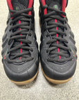 AIR FOAMPOSITE ONE BLACK GYM RED - SIZE 12 (WORN)