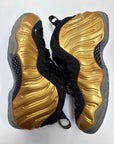 AIR FOAMPOSITE ONE METALLIC GOLD - SIZE 10.5 (WORN)