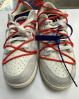 OFF WHITE NIKE DUNK LOT 13 - SIZE 11 (WORN)