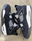 AIR JORDAN 4 WHITE THUNDER - SIZE 11 (WORN)