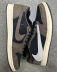 AIR JORDAN 1 LOW TRAVIS SCOTT MOCHA - SIZE 11 (WORN)