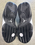 AIR JORDAN 14 BLACK WHITE - SIZE 12 (WORN)