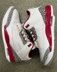 AIR JORDAN 3 CARDINAL RED - SIZE 8.5 (WORN)