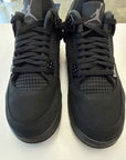 AIR JORDAN 4 BLACK CAT 2025 - SIZE 10 (WORN) - SUPER CLEAN
