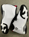 AIR JORDAN 14 BLACK TOE 2014 - SIZE 9 (WORN)